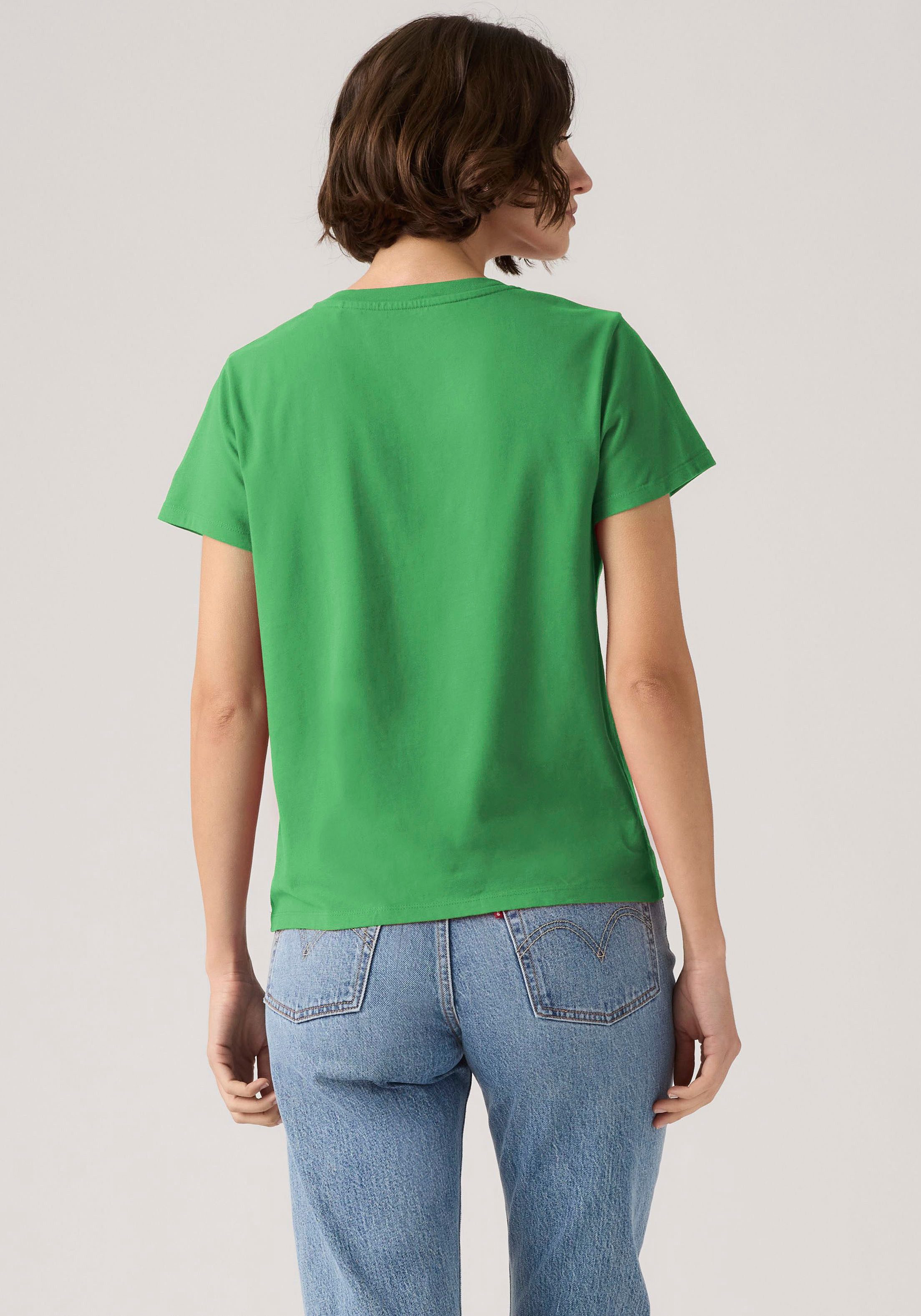 Levi's® V-Shirt Perfect Tee mit kleinem Batwing- Logo