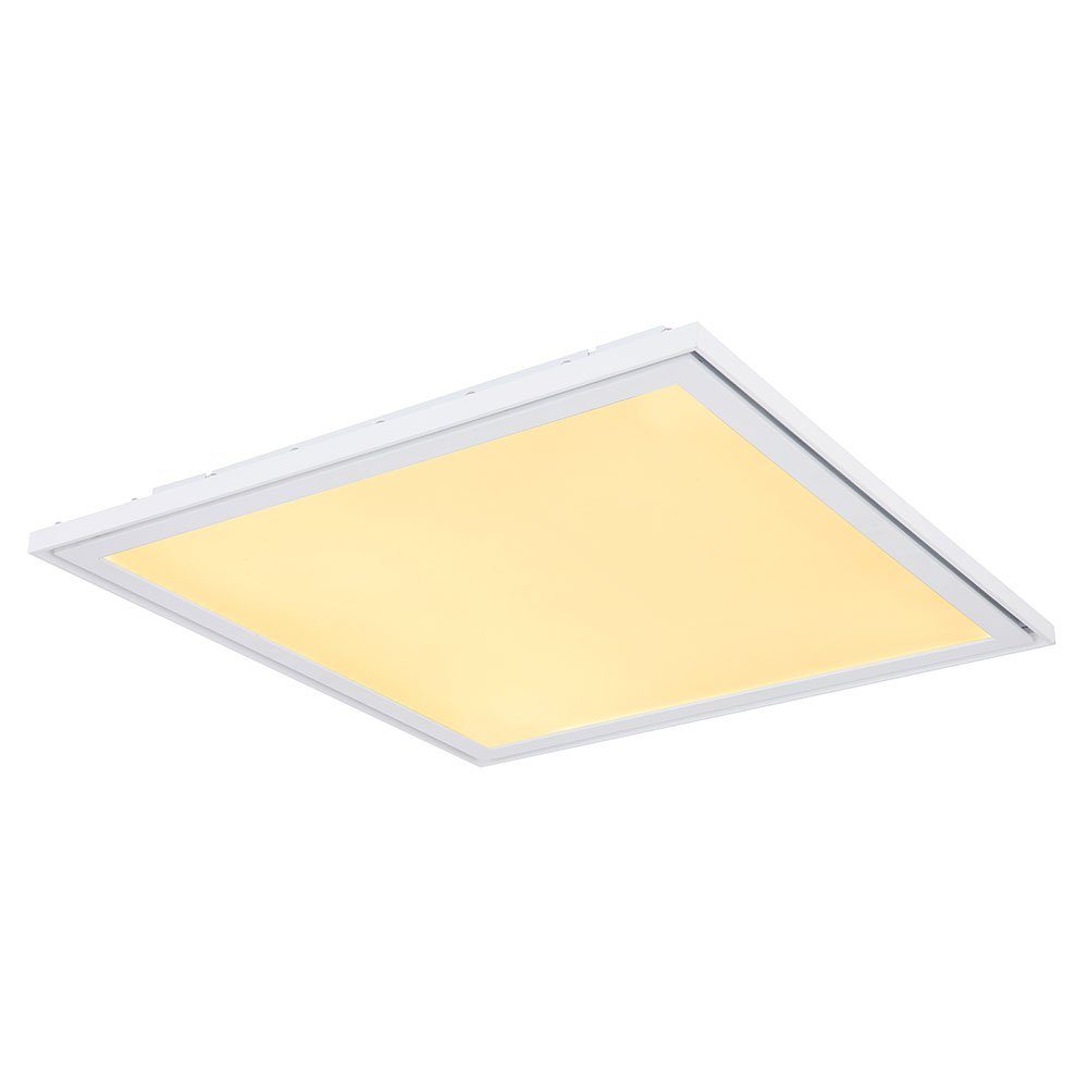 Panel Farbwechsel, CCT Deckenleuchte, Deckenleuchte Globo verbaut, Neutralweiß, Kaltweiß, dimmbar Tageslichtweiß, Warmweiß, fest Deckenlampe LED LED-Leuchtmittel Esszimmerlampe