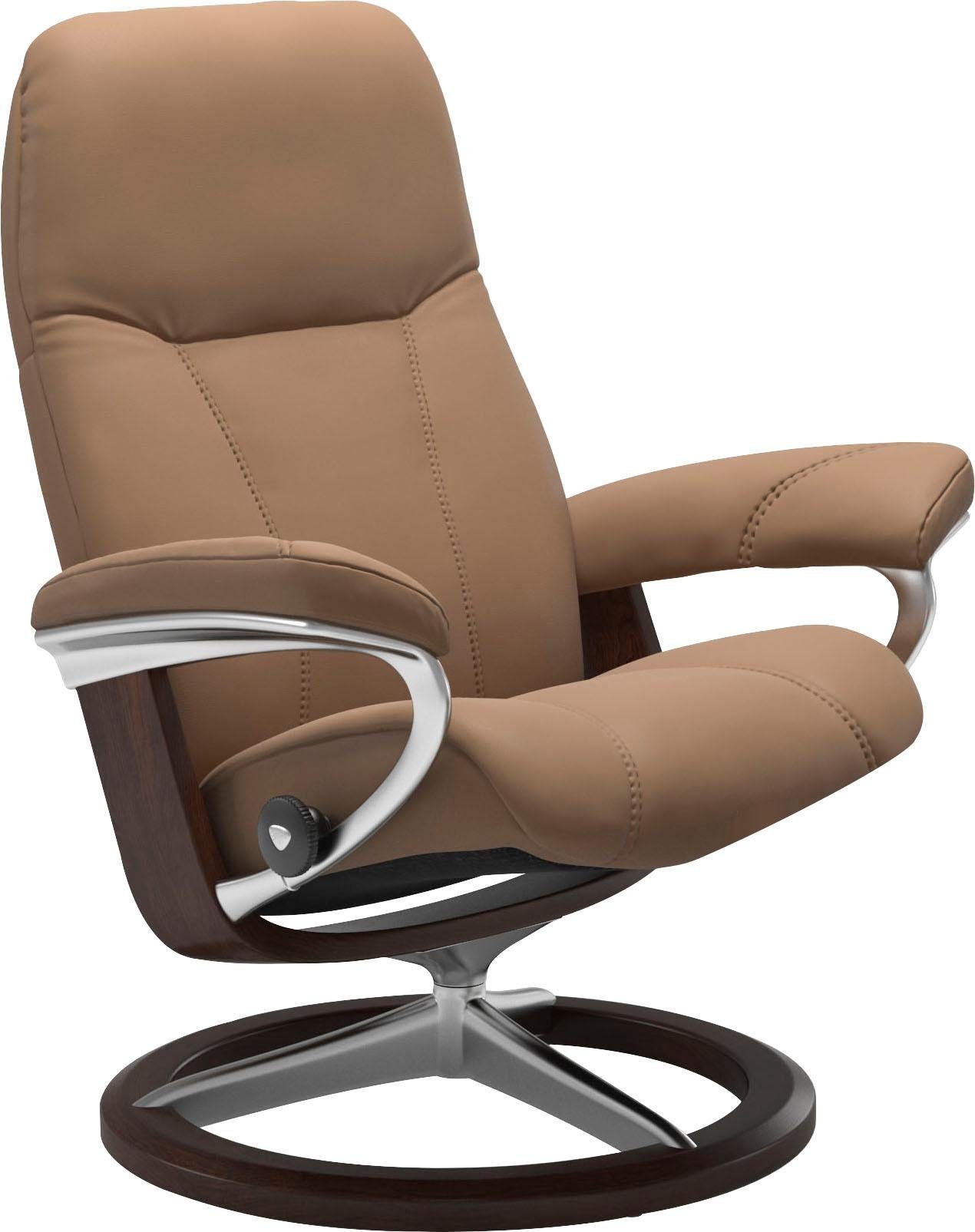 Stressless® Relaxsessel Consul, mit Signature Base, Größe S, Gestell Braun