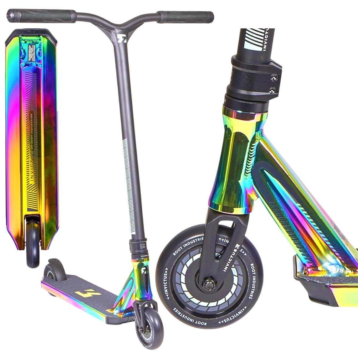 Root Industries Stuntscooter Root Industries Invictus Stunt-Scooter H=85cm neochrom | Stuntscooter