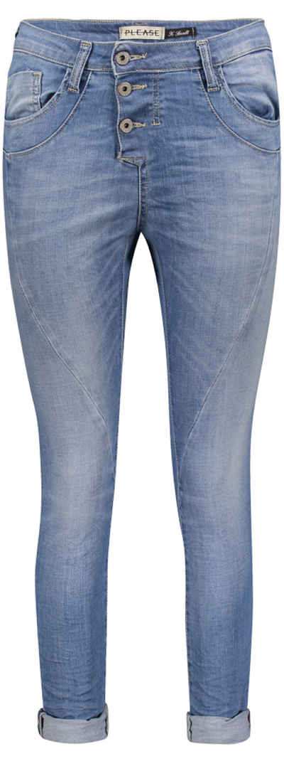 PLEASE Relax-fit-Jeans Please P78A Boyfriend Jeanshose mit Stretchanteil