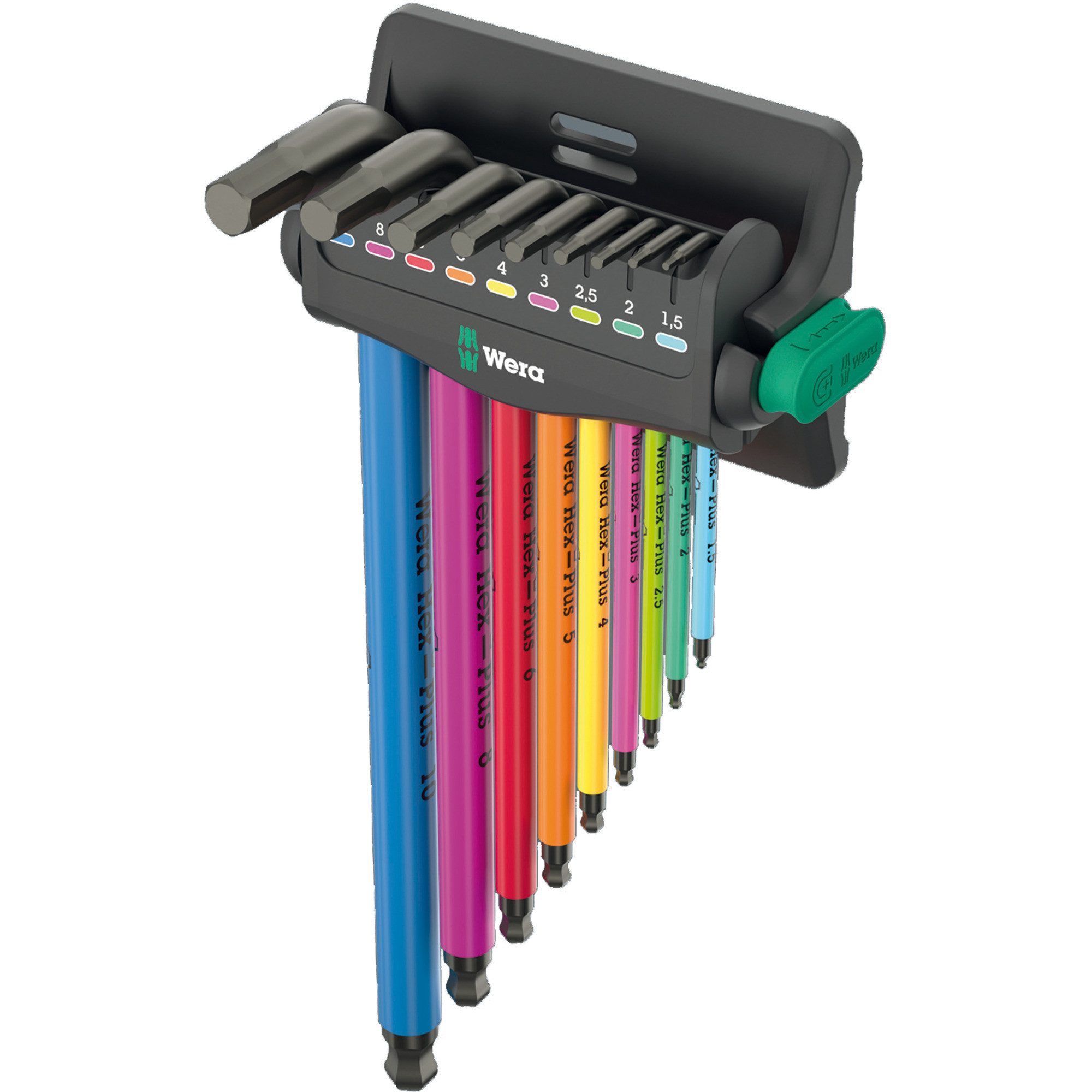 Wera Innensechskantschlüssel Wera 950/9 Hex-Plus Multicolour 3