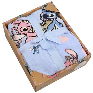 Sarcia.eu Schlafanzug Stitch und Angel Disney-Geschenkset: Damenpyjama + Socken, L