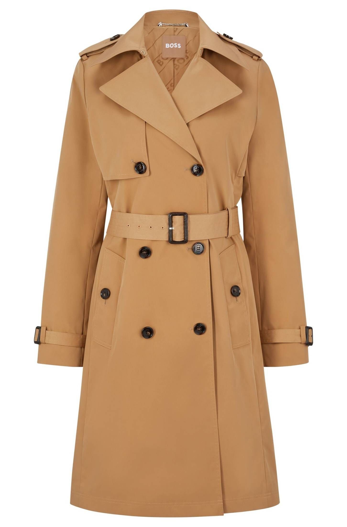 HUGO BOSS Trenchcoat Damen Trenchcoat CONRY beige (27)