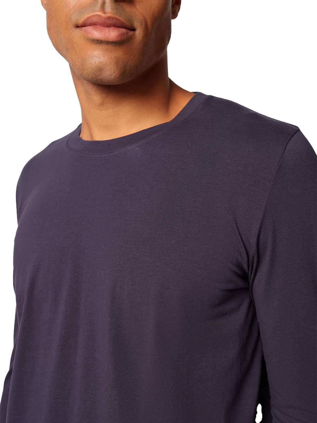 Skiny T-Shirt Herren Shirt langarm Night In Mix & Match (Stück, 1-tlg) -