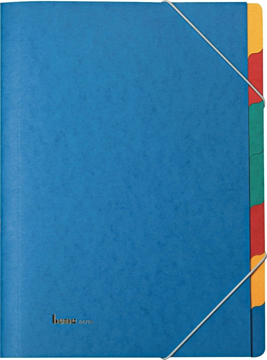 Organisationsmappe Ordnungsmappe A4 7 Fächer Karton