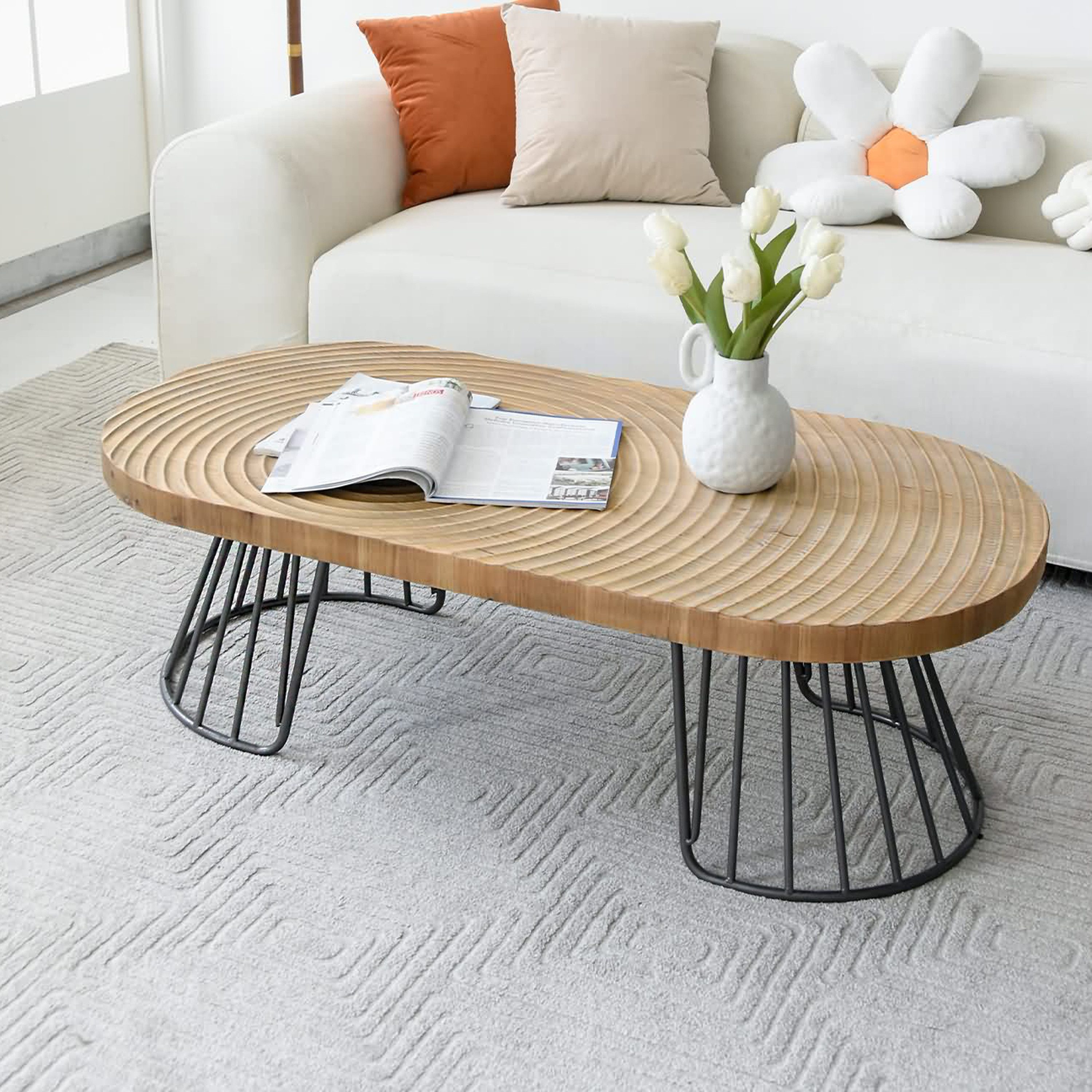 Art Leon Couchtisch GR-JY1450-8611-8613 (Couchtisch Rund günstig online kaufen