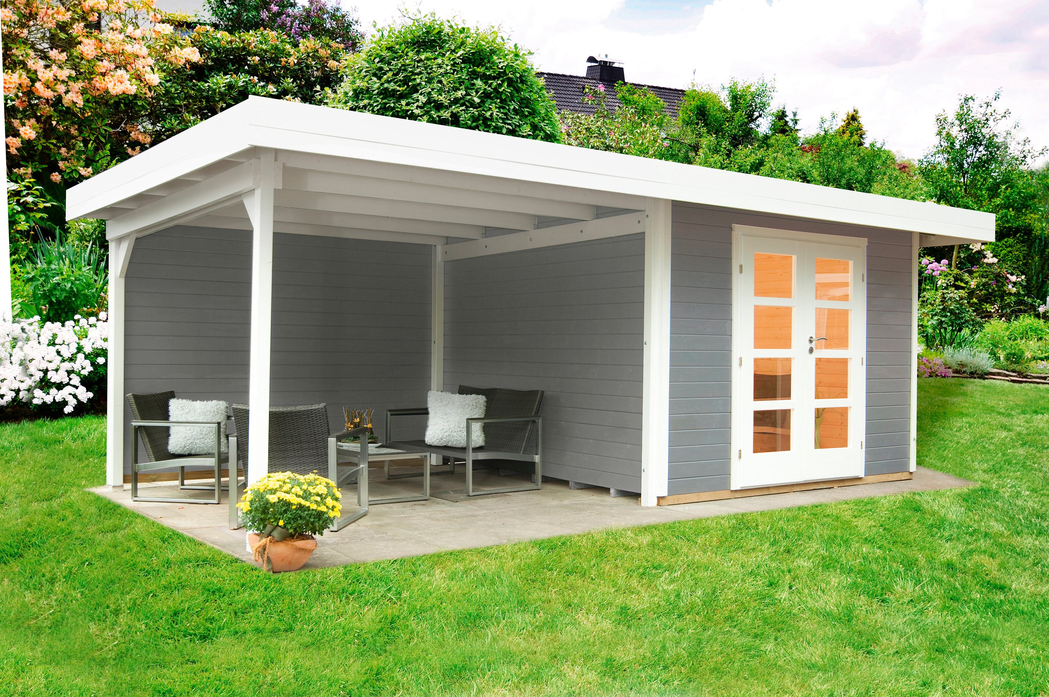 Wolff Gartenhaus Relax Lounge B, BxT 645x314 cm, (Set