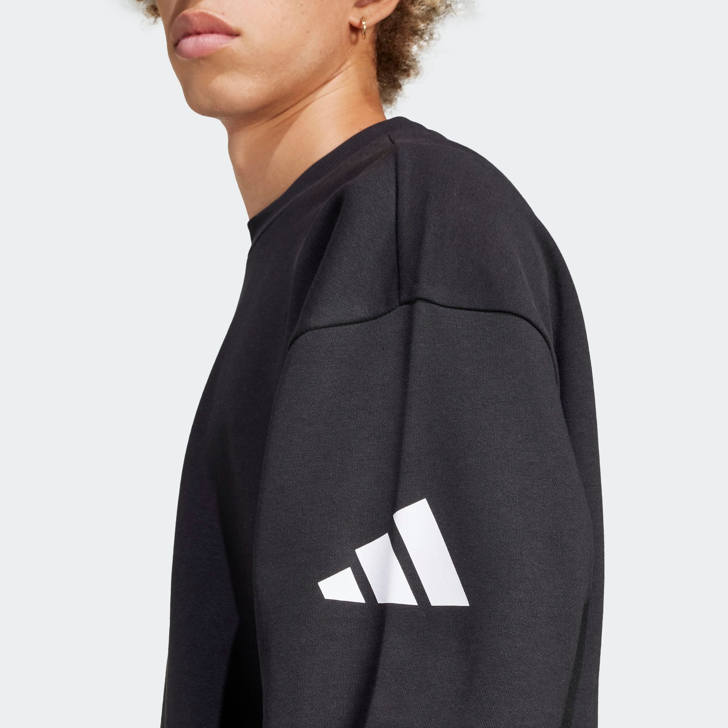 adidas Sportswear Sweatshirt ESSENTIALS LOOSE FIT 3-STREIFEN LOGO