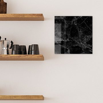 DEQORI Magnettafel 'Marmorplatte nah', Whiteboard Pinnwand beschreibbar