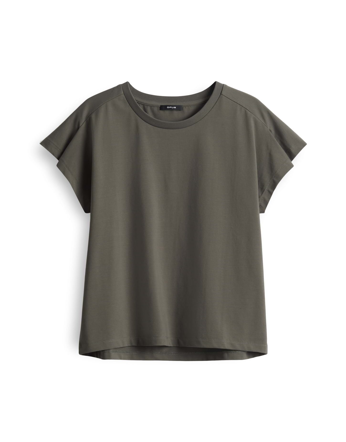 OPUS Kurzarmshirt SEKUNDI mit Faltendetail günstig online kaufen