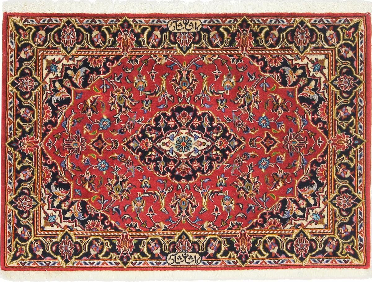 Orientteppich Keshan Shad Sar 64x101 Handgeknüpfter Orientteppich / Perserteppich, Nain Trading, rechteckig, Höhe: 12 mm | Kurzflor-Teppiche