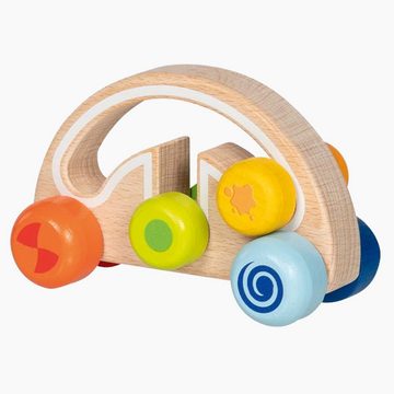 goki Greifspielzeug GreifautoTwirly-wirly (packung, 1-tlg., greifling), kindgerechte Formgebung