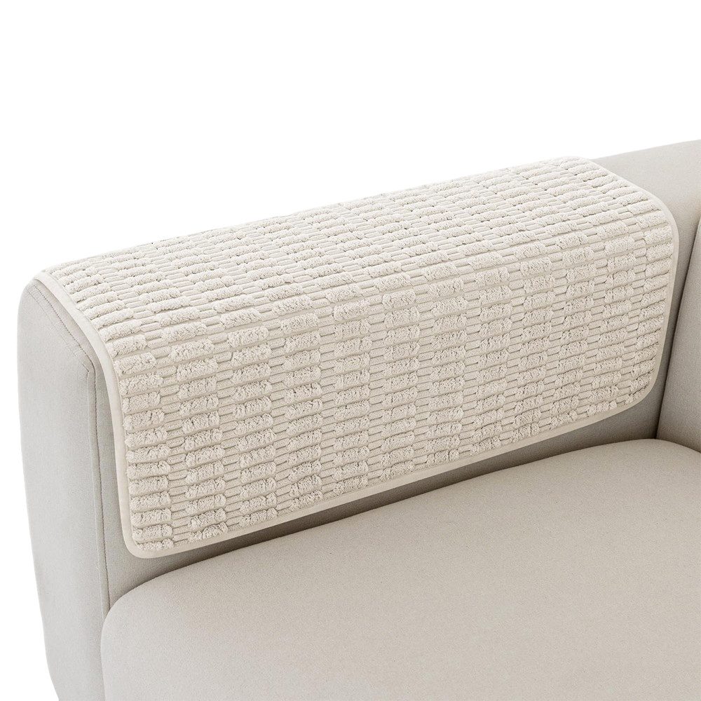 Zyronn Sesselschoner Armlehnenbezüge für Sofa und Sessel (2er-Set), Rutschfeste, Armlehnen-Schoner, Schutzbezüge für Sofas und Sessel