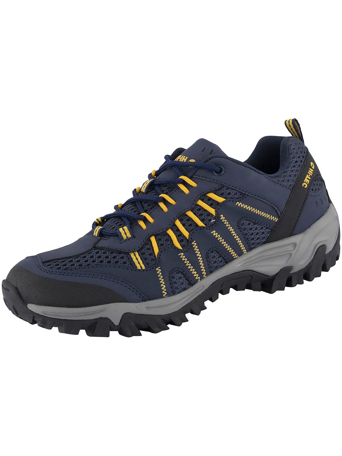 HI-TEC work HI-TEC Jaguar Wanderschuh Navy-Yellow