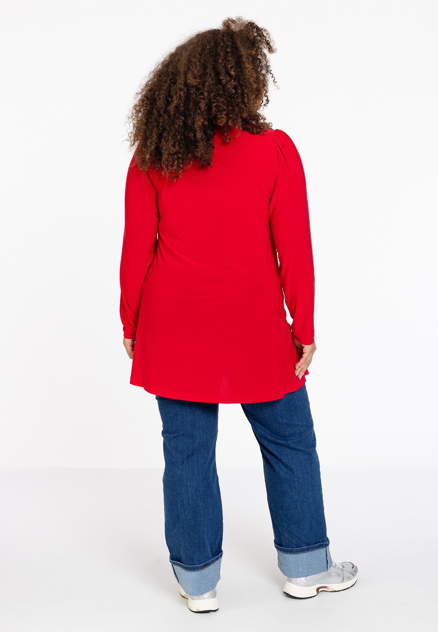 YOEK Tunika Damen Kleid Große Größen
