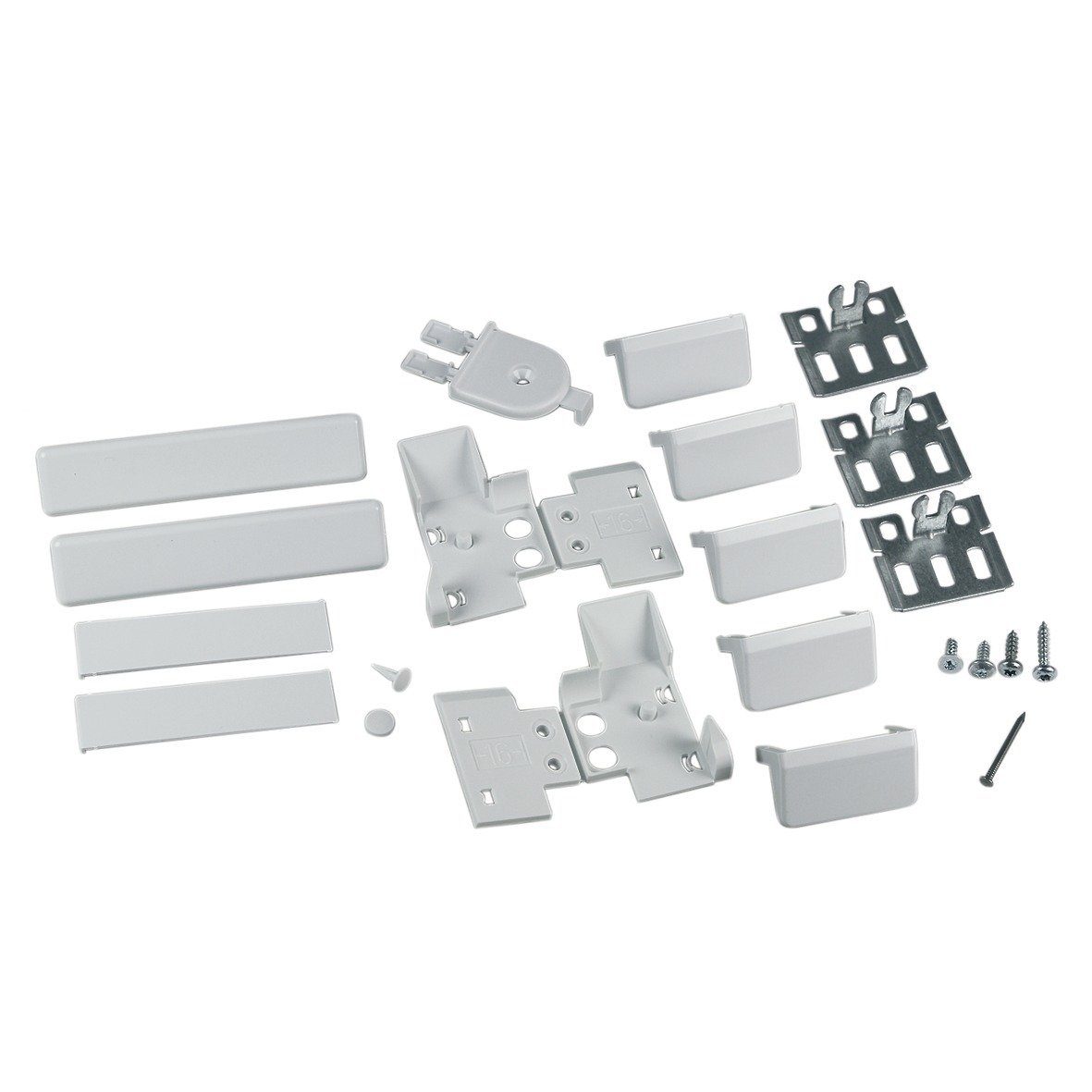 easyPART Montagezubehör Kühlschrank wie De Dietrich 00491368 Befestigungssatz, Kühlschrank / Gefrierschrank