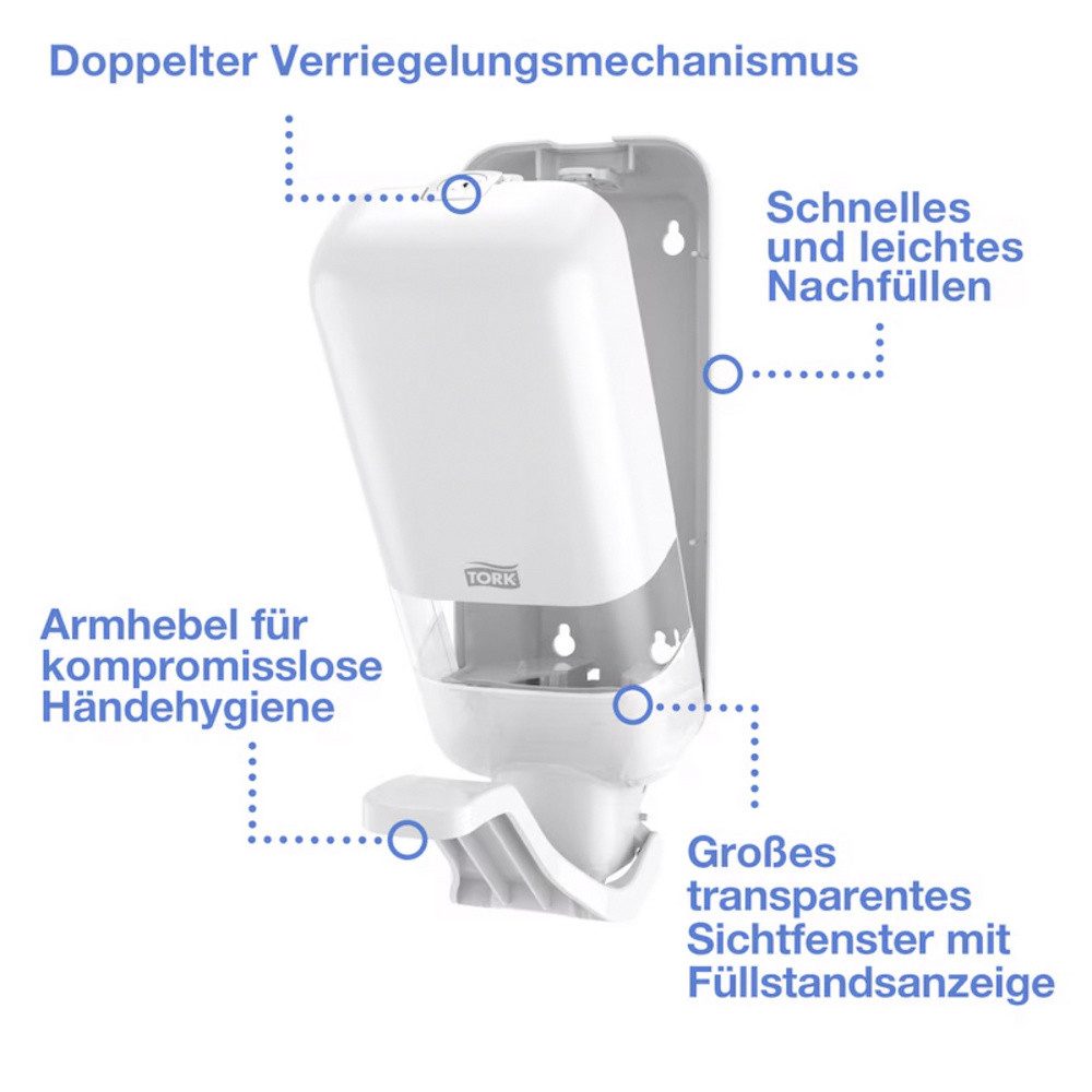 TORK Seifenspender TORK S4 564100 Seifenspender Weiß