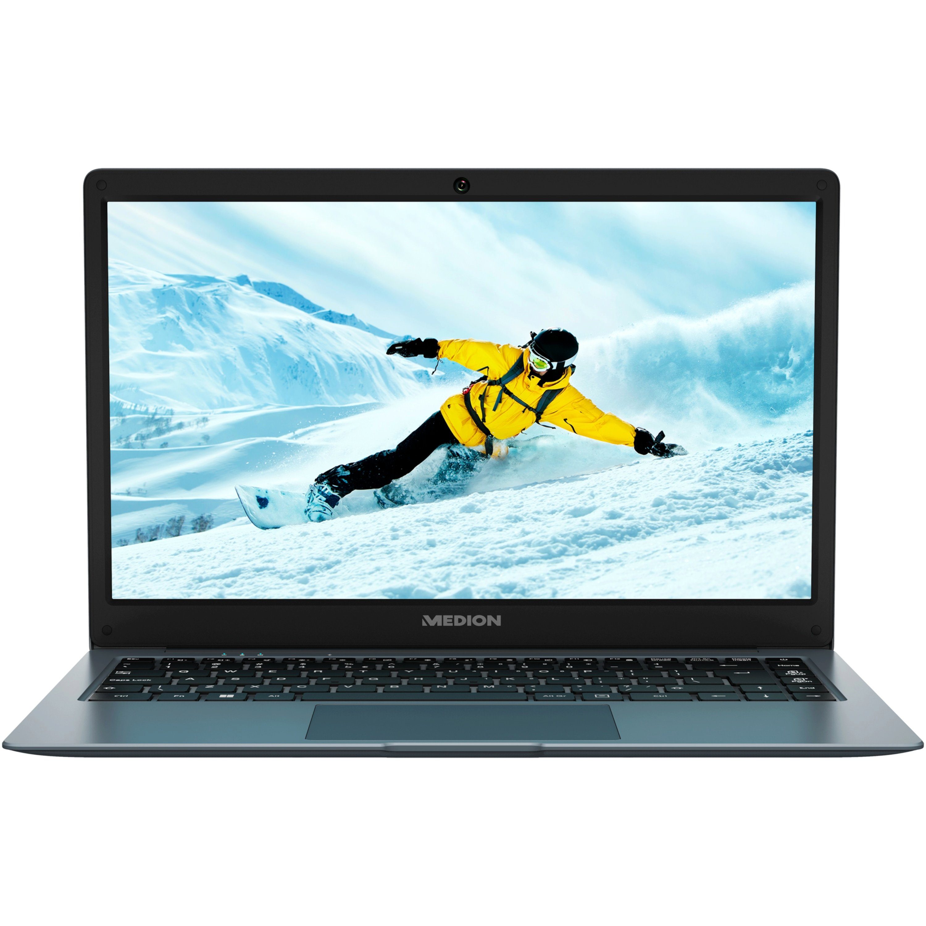 11, Zoll, Windows Pentium N5030, UHD, Intel® E14223 4GB, Intel SSD, MD64150) GB Display, Notebook Silver (35.5 128 Full-HD cm/14 Medion®