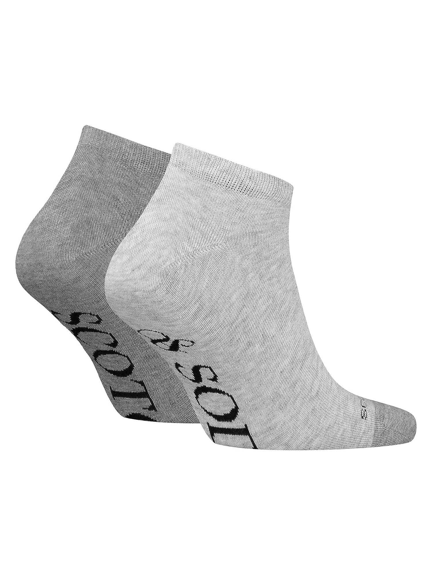 Socken Socks Socken Scotch grau Dip Toe & (2-Paar) Sneaker Doppelpack Soda