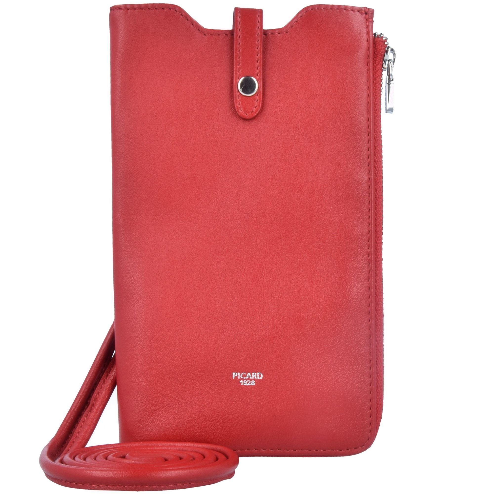 Picard Smartphone-Hülle Bingo, Leder rot | Clutches