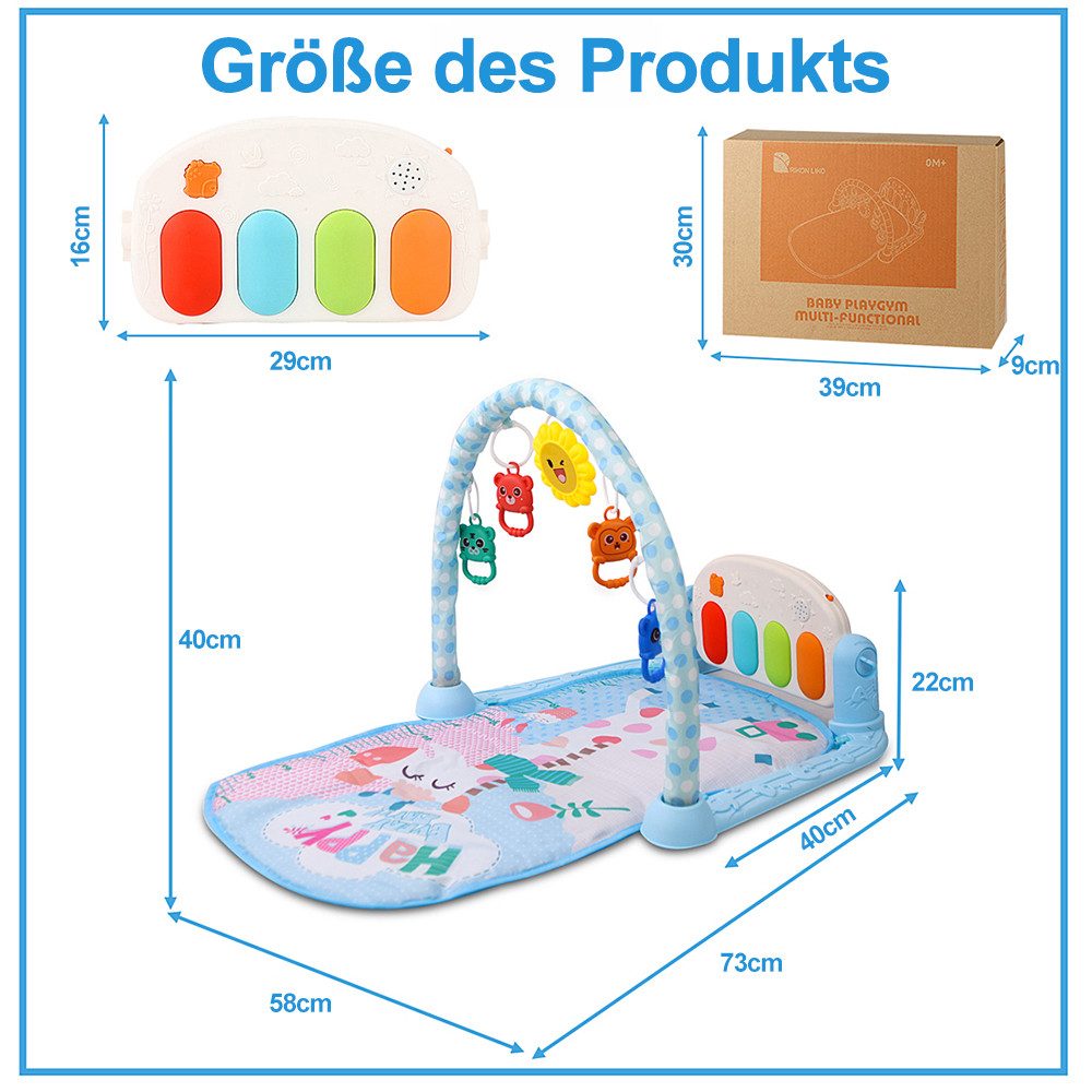 ZEUOPQ Spielbogen Spielbogen Krabbeldecke Baby Wandteppich günstig online kaufen