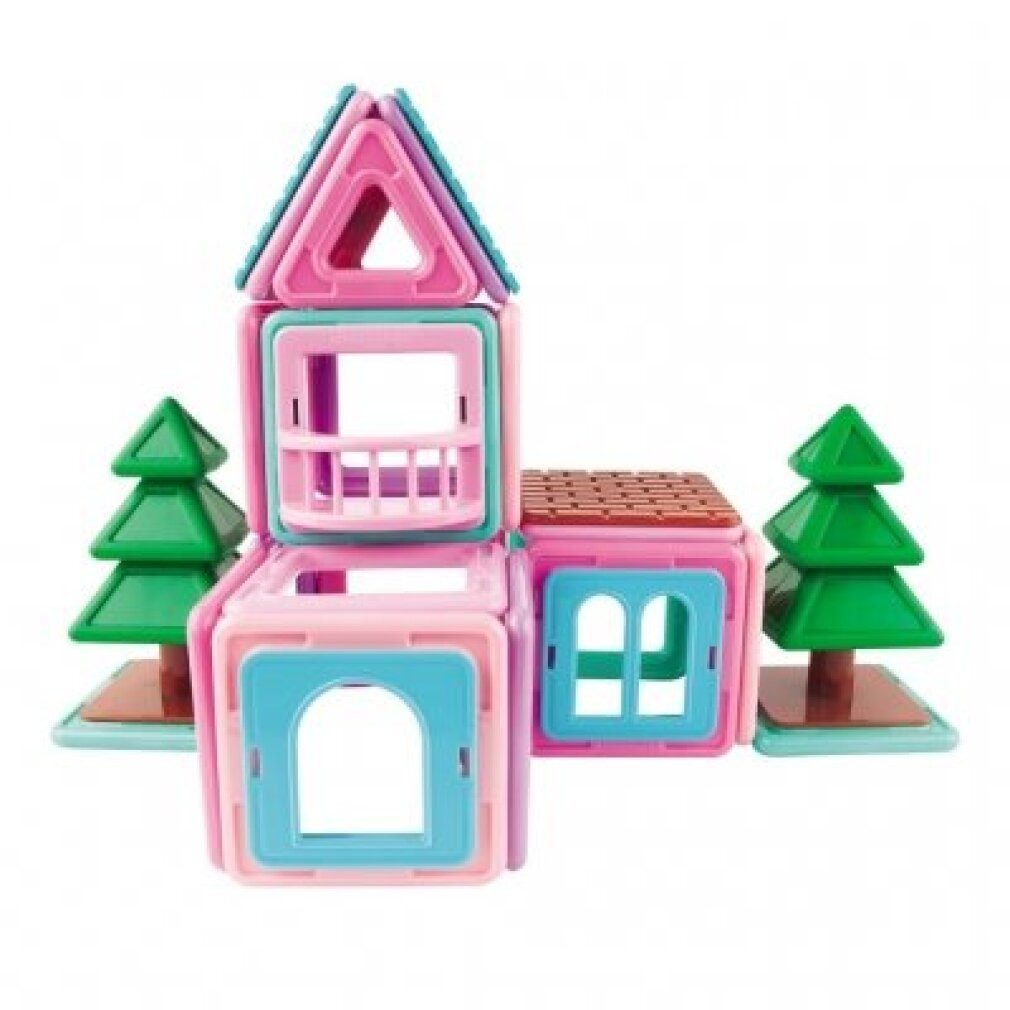 MAGFORMERS Mini-Haus Set 42 Teile Spielbausteine, (Packung)