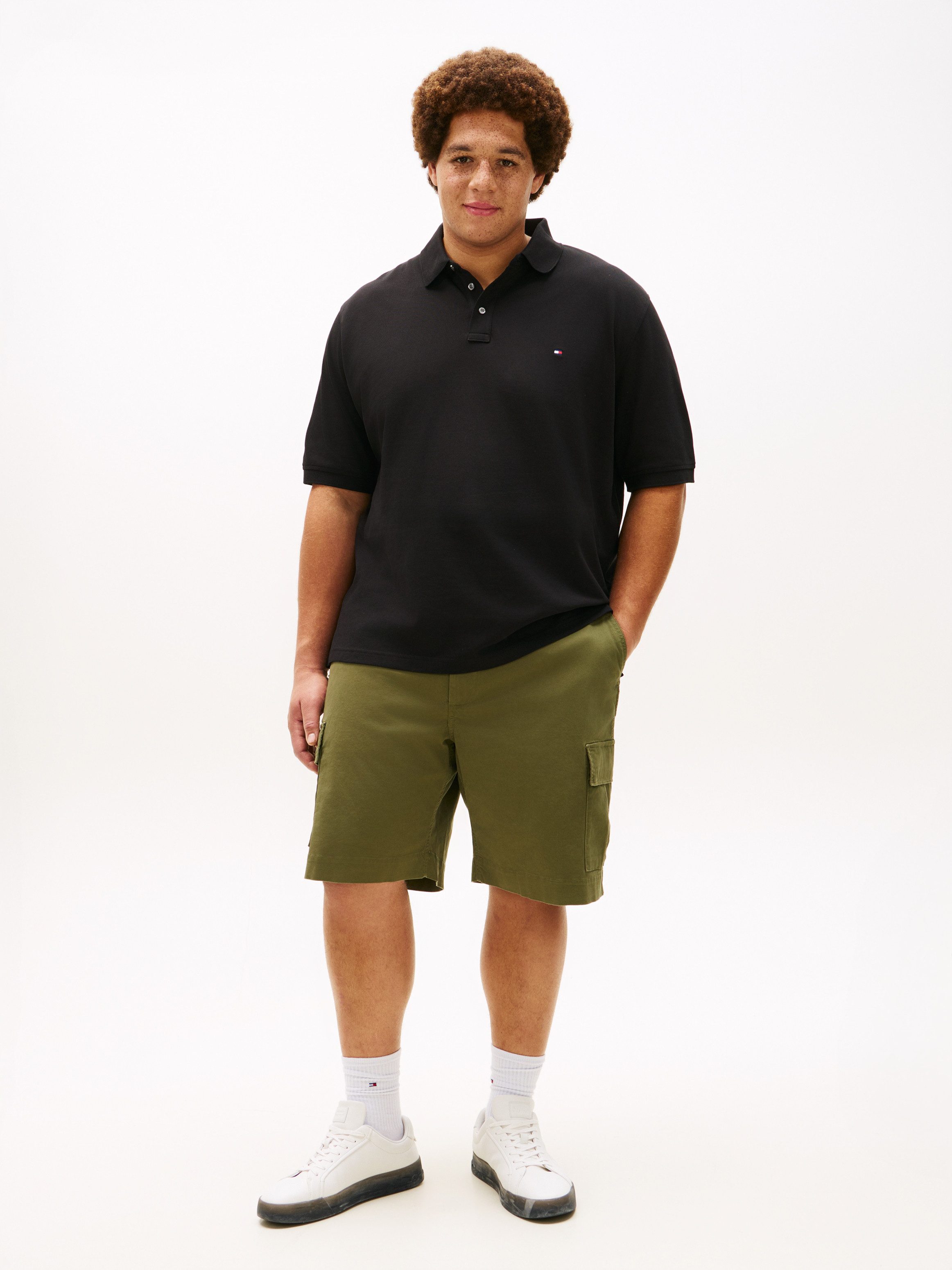 Tommy Hilfiger Big & Tall Poloshirt 1985 - REGULAR elastisch, Regular Fit für große Größen