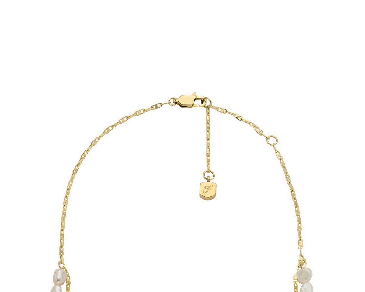 Fossil Perlenkette Halskette Heritage Pe... Fossil Perlenkette Halskette Heritage Pe...