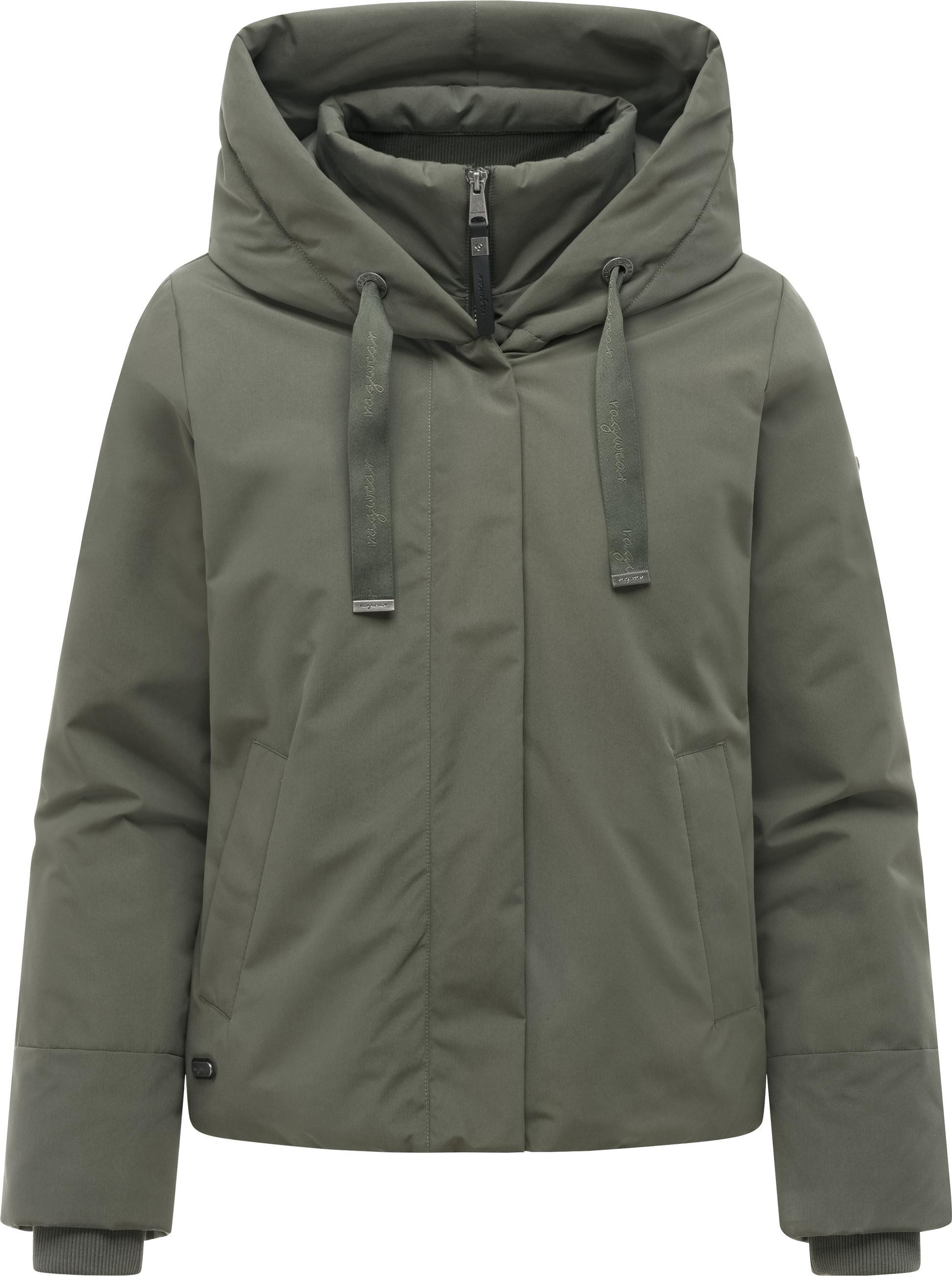 Ragwear Winterjacke Nattana Y Winter Damen Jacke mit verdeckter Frontleiste