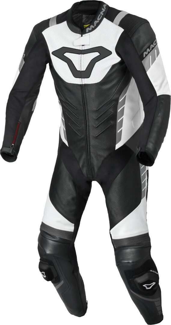 Macna Motorradkombi Varshall perforierte 1-Teiler Motorrad Lederkombi perforiert