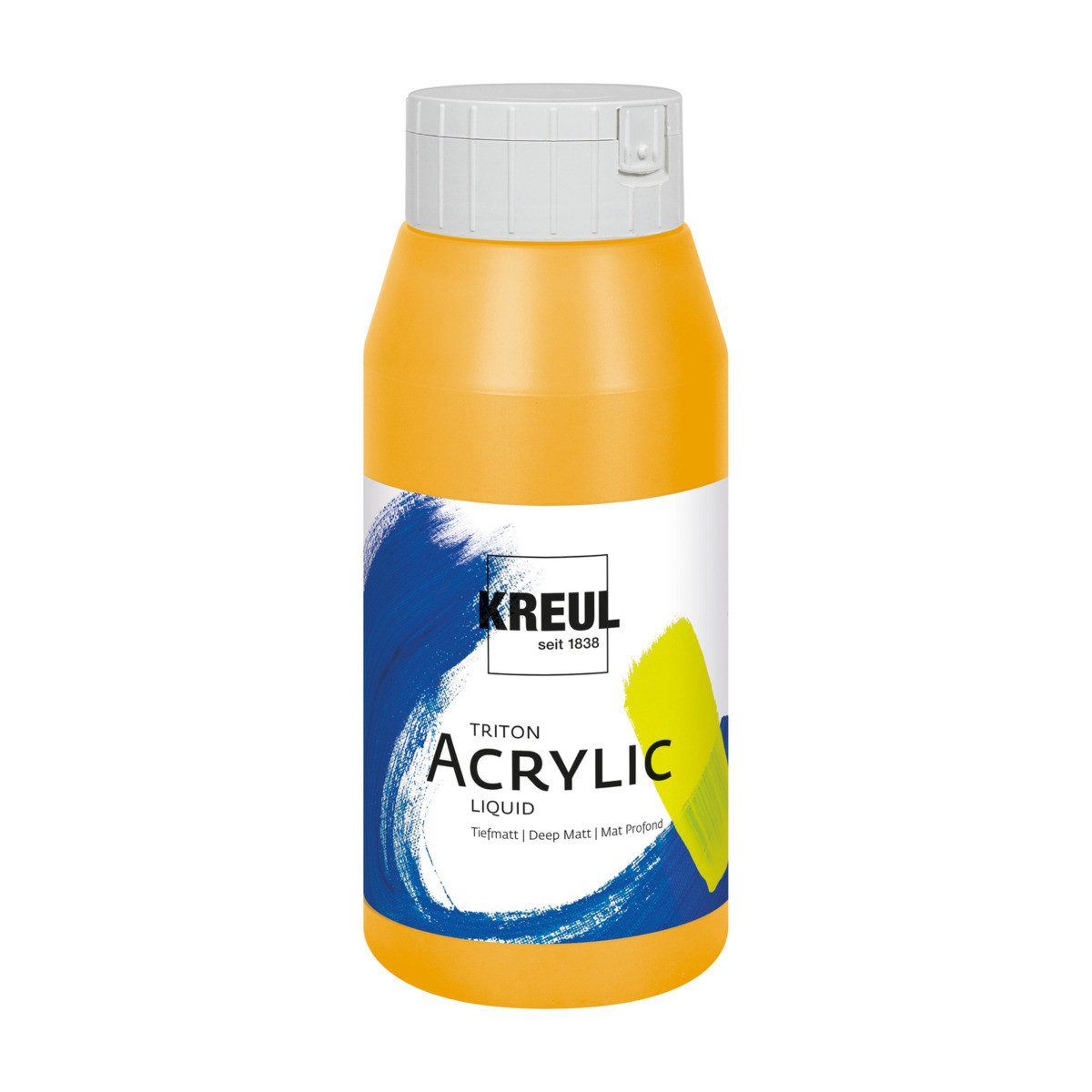 C. KREUL Acrylfarbe KREUL Triton Acrylic Liquid maisgelb 750ml