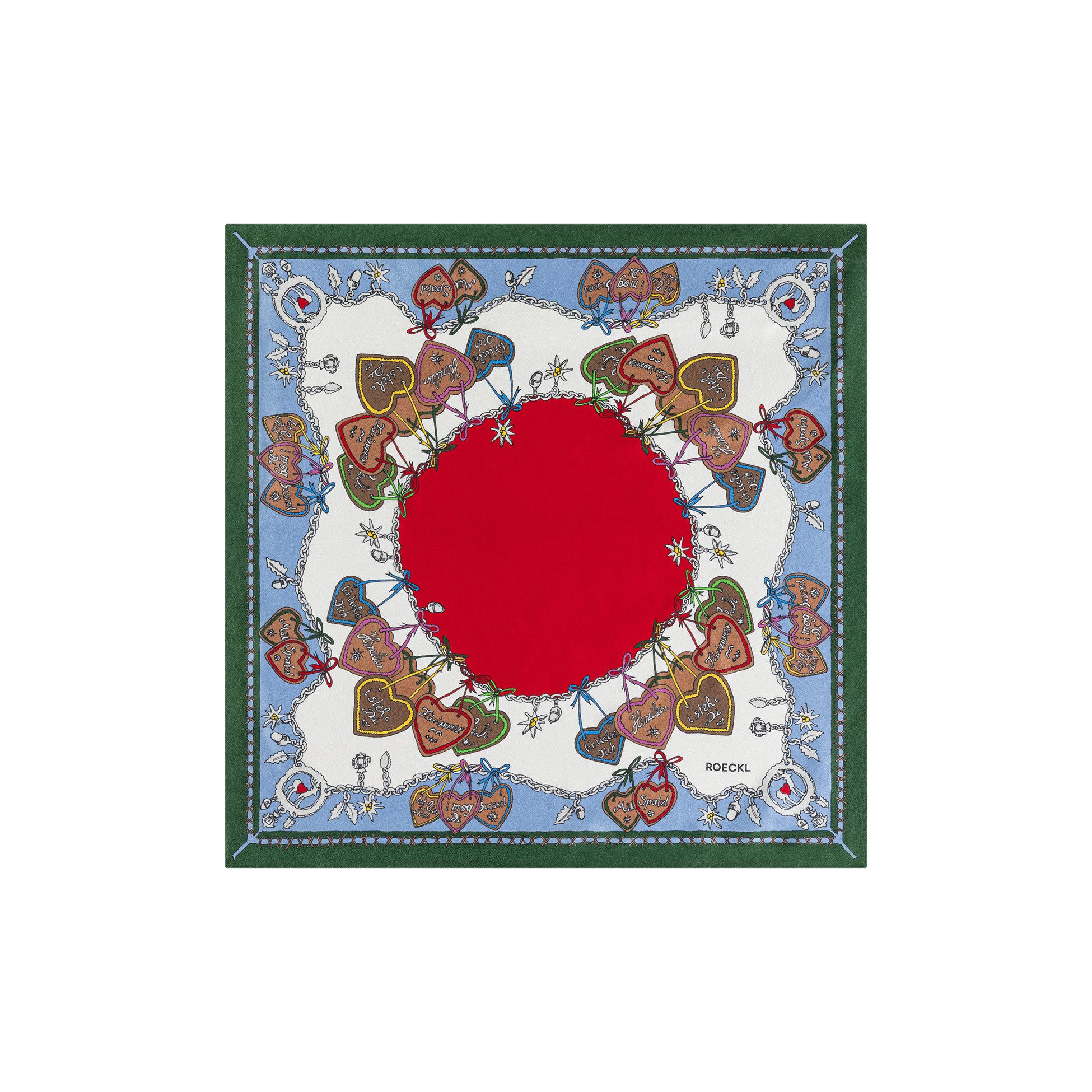 Roeckl Nickituch Anni, Seidentuch mit Bavaria Print