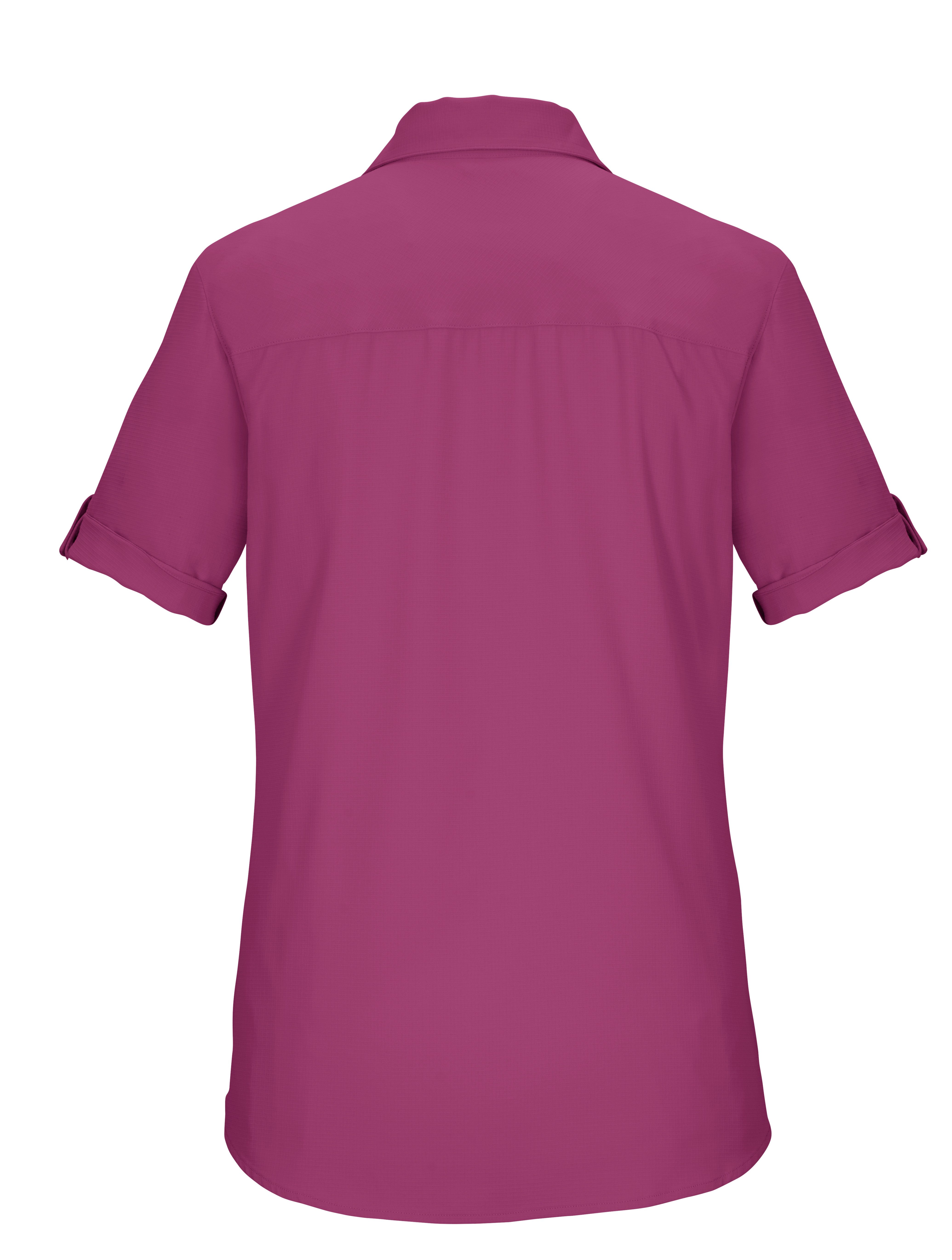 Killtec Funktionsbluse KOS 85 WMN WVN SHRT sportliche Passform, für Freizeitaktivitäten, aus Polyester