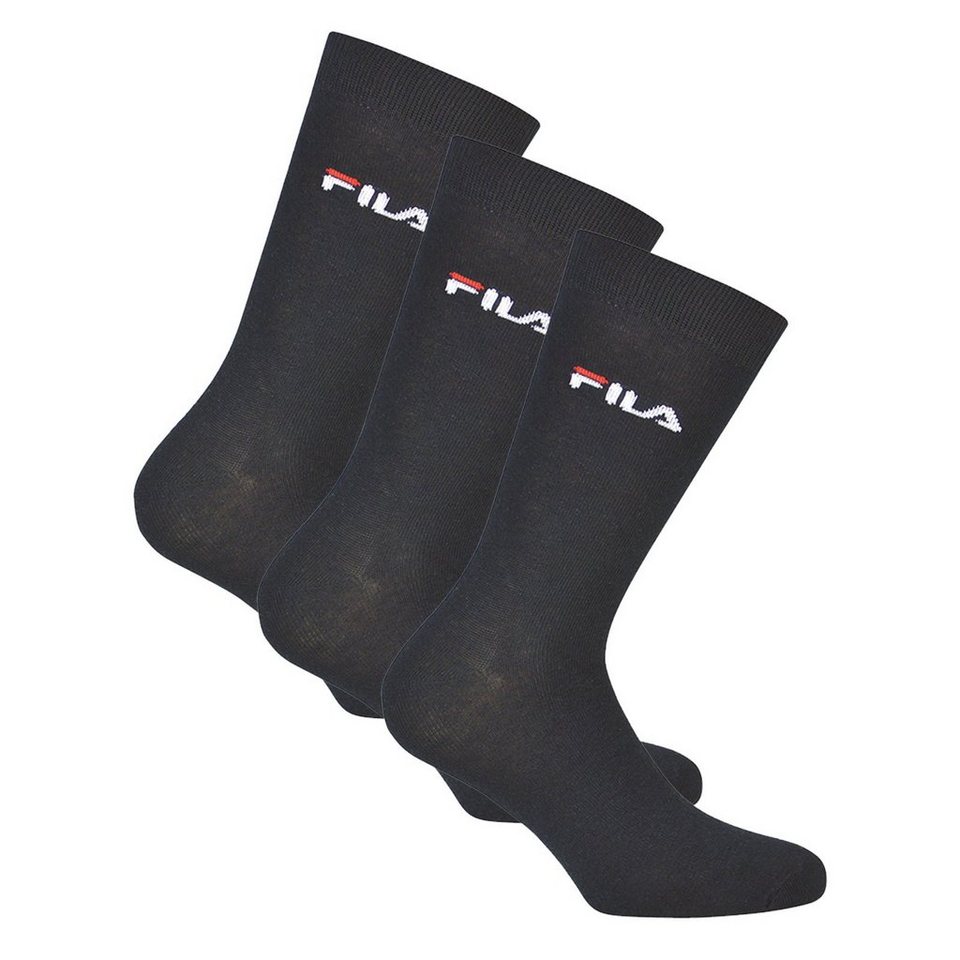 Fila Sportsocken Unisex Socken, 3 Paar - Strümpfe, Street, Sport