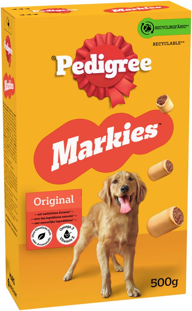 Pedigree PEDIGREE® MARKIES™ Original 500g, Snack für: Hunde