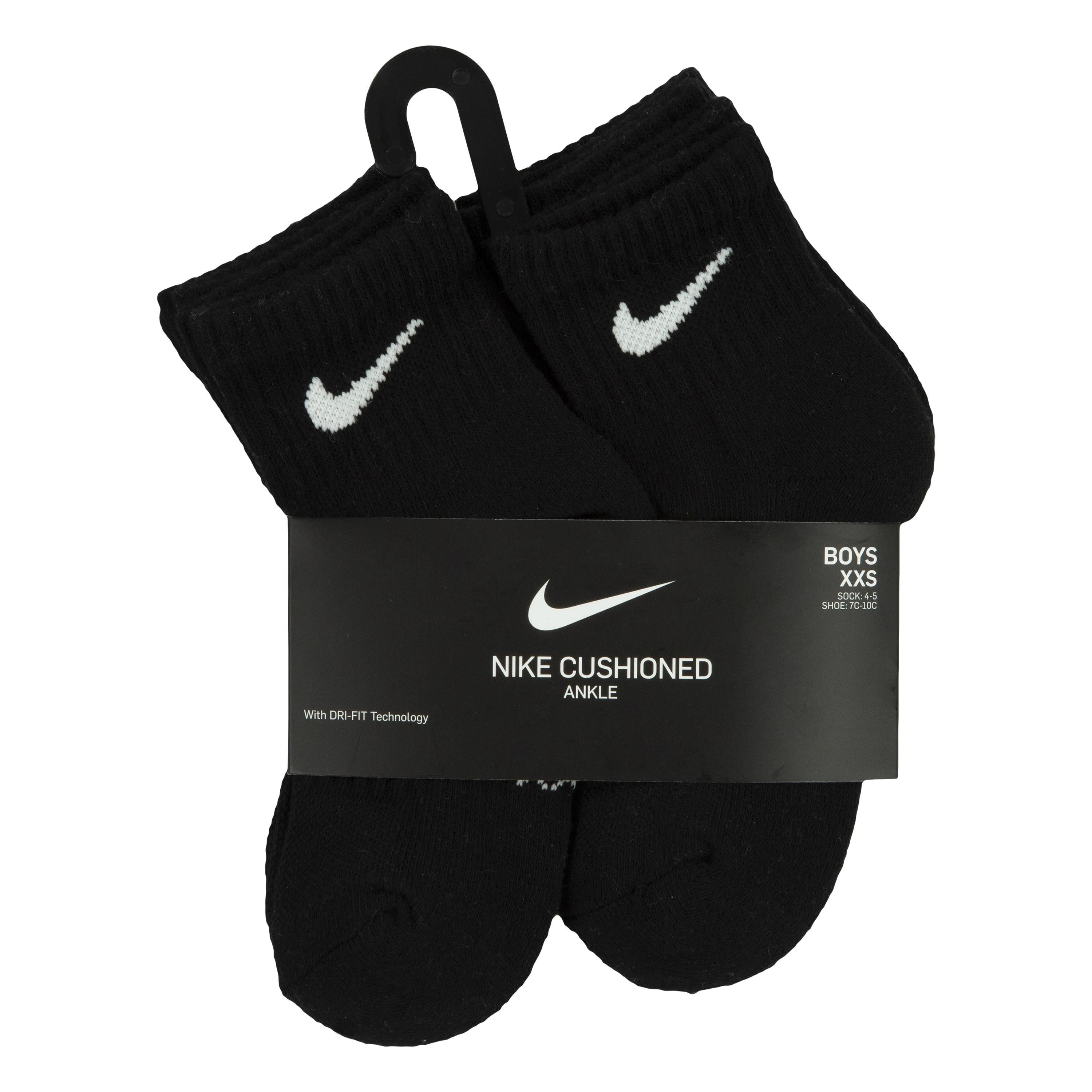 Nike Sportswear Socken NHB DF PERFORMANCE BSIC QUARTR (6-Paar) für Kinder, mit Elasthan-Anteil, mit Polyamid-Anteil, 6er-Set