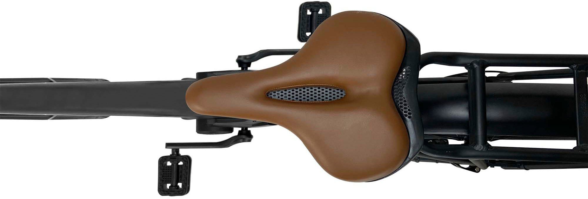 SachsenRAD E-Bike ATB S5G, Kugelschaltung, Mittelmotor, 468 Wh, (Tiefeinsteiger, Alarmanlage, Pedelec), Stufenlose Enviolo-Schaltung, TFT Farb-LCD-Steuerdisplay