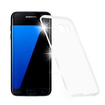 Cadorabo Handyhülle Samsung Galaxy S7 EDGE Samsung Galaxy S7 EDGE, Flexible Ultra Slim TPU Silikon Handy Schutzhülle Back Cover Bumper