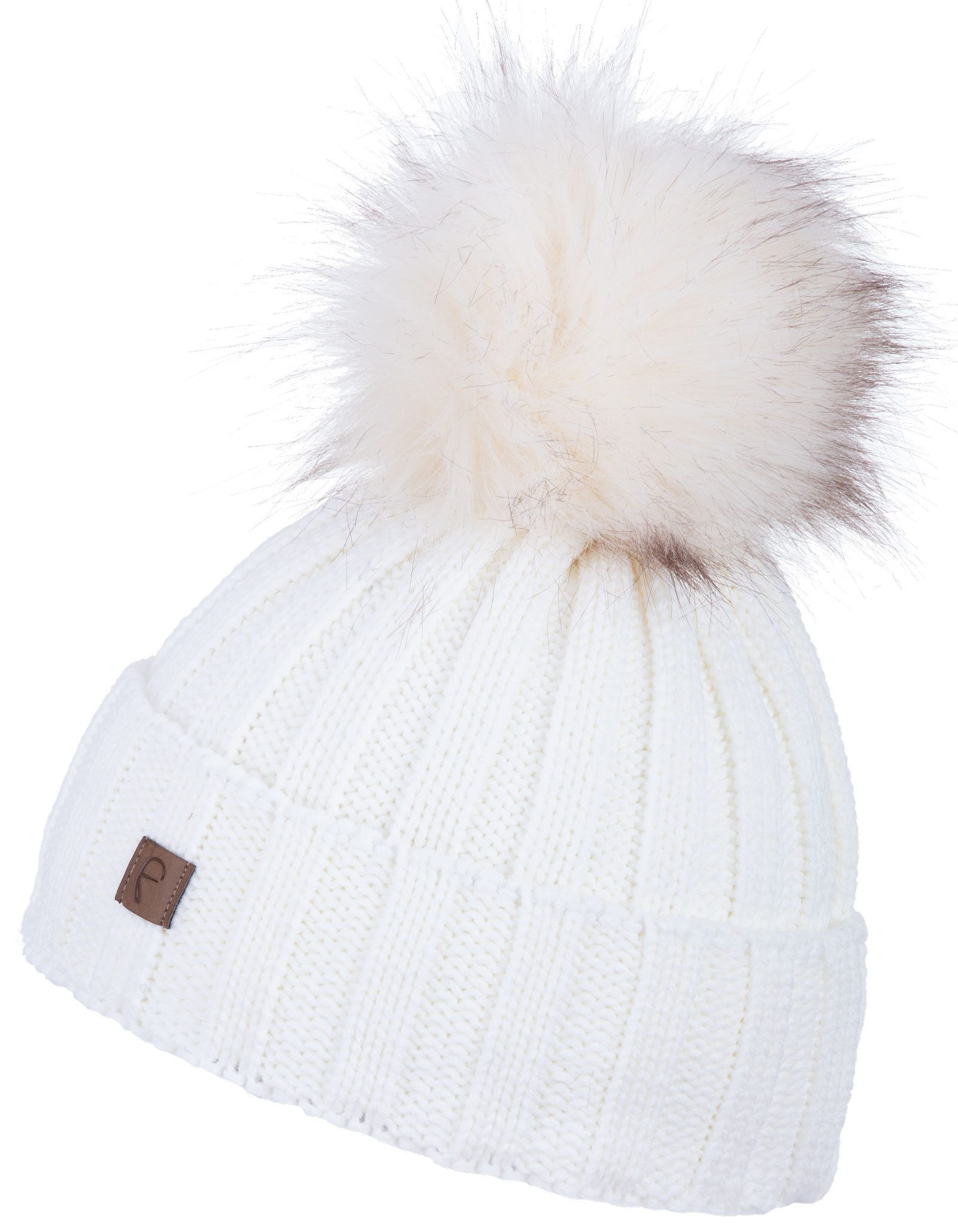 Faera Bommelmütze (1-St) Bommelmütze Wintermütze Herren Damen Unisex Fleecefutter Beanie
