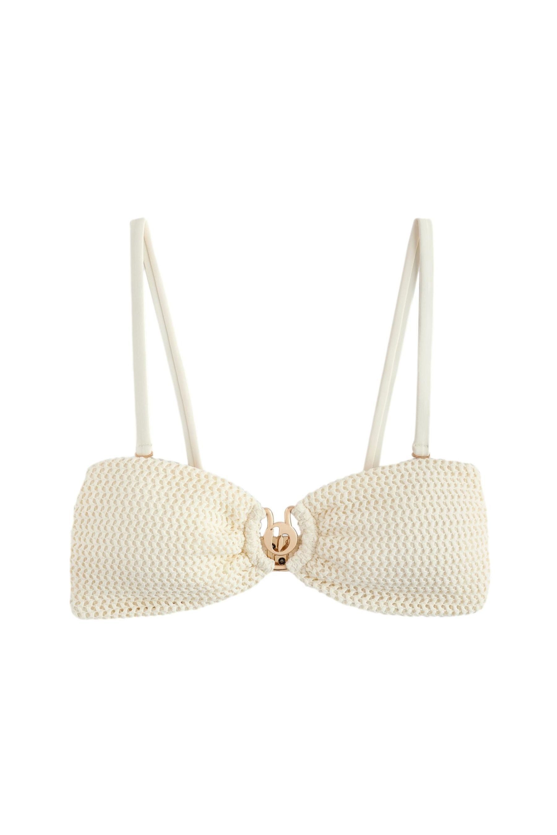 B by Ted Baker Bandeau-Bikini-Top B By Ted Baker glitzerndes Bandeau-Bikini günstig online kaufen