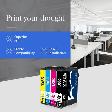 STAROVER 5er Multipack 29 XL Druckerpatronen ersetzt für EPSON 29XL Tintenpatrone (für Epson Expression Home XP332 455 245 442 435, 335 345 355 352 342 235 Drucker)