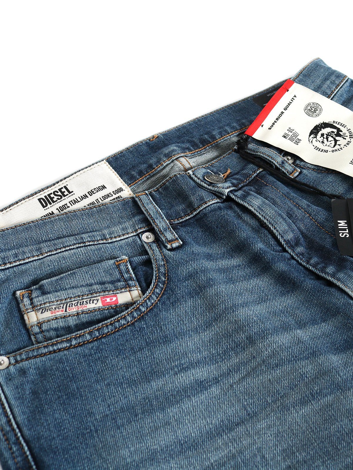 Diesel Slim-fit-Jeans Stretch D-Strukt 009EI - Hose