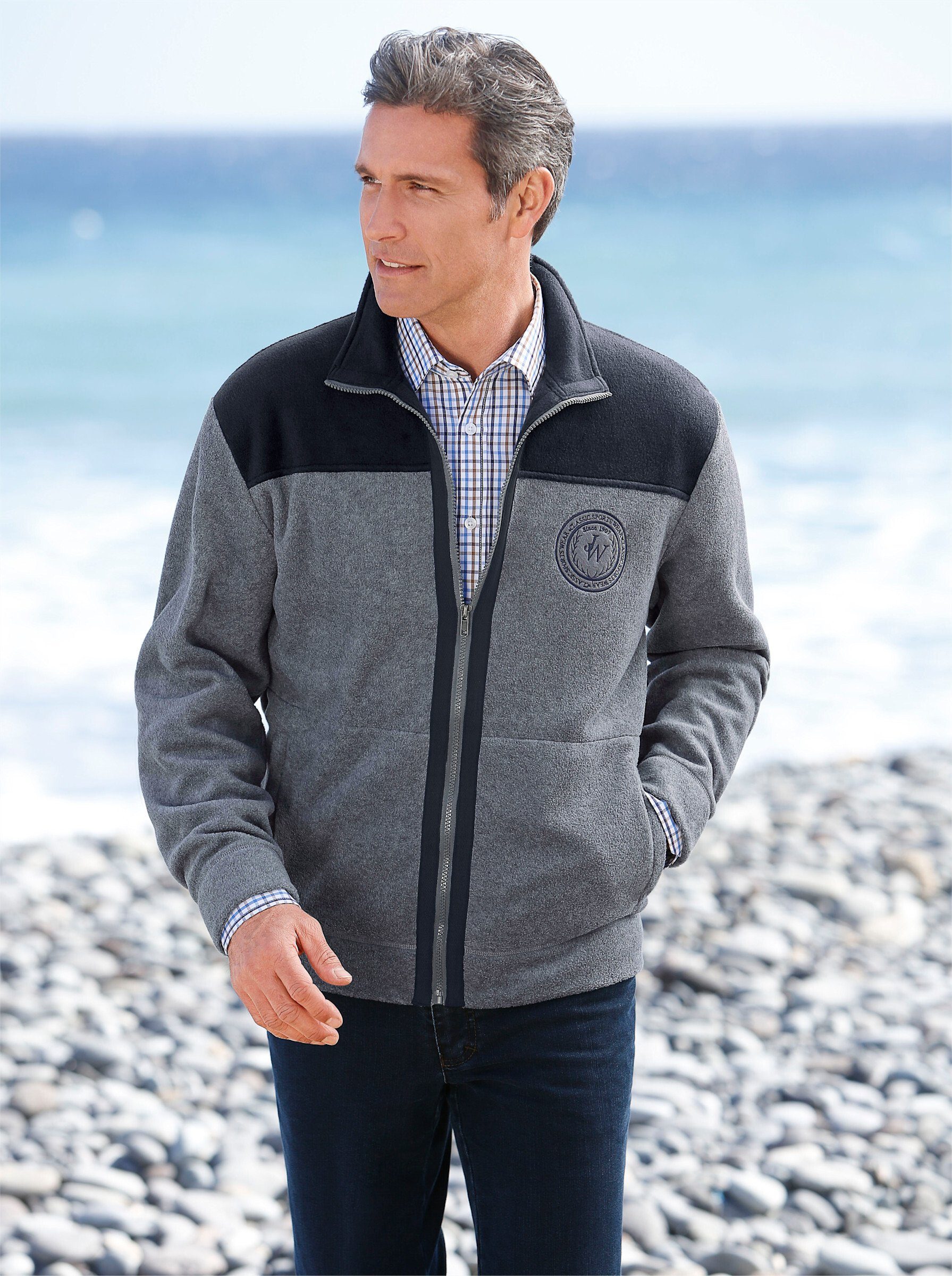 Witt Fleecejacke Freizeitjacke Langarm günstig online kaufen