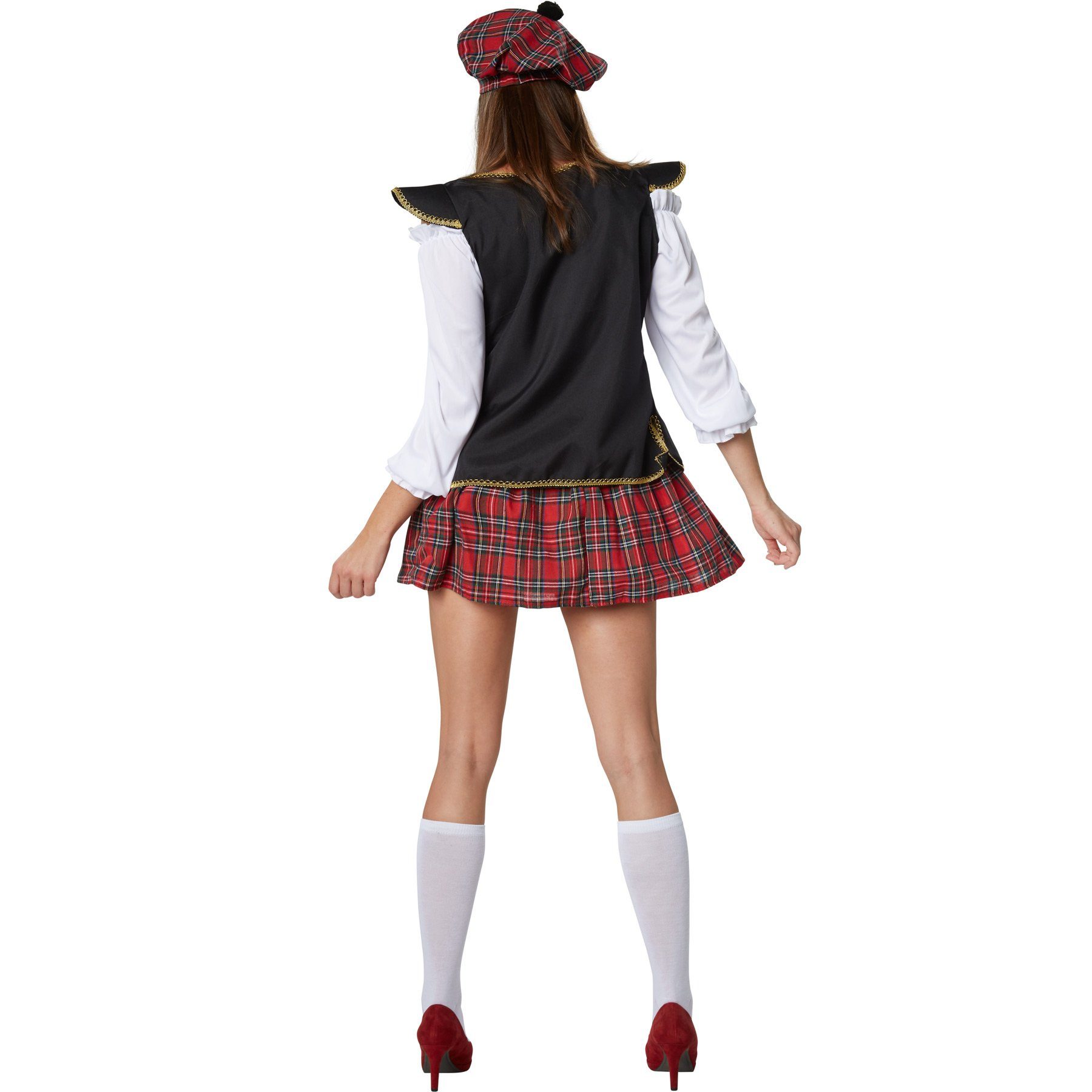 dressforfun Kostüm Frauenkostüm Schotten-Girl, Sexy Schottin im kurzem Webk günstig online kaufen