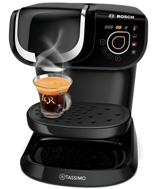 BOSCH Kapselmaschine Tassimo My Way 2 schwarz TAS6502 Tassimo, Vollautomatisch