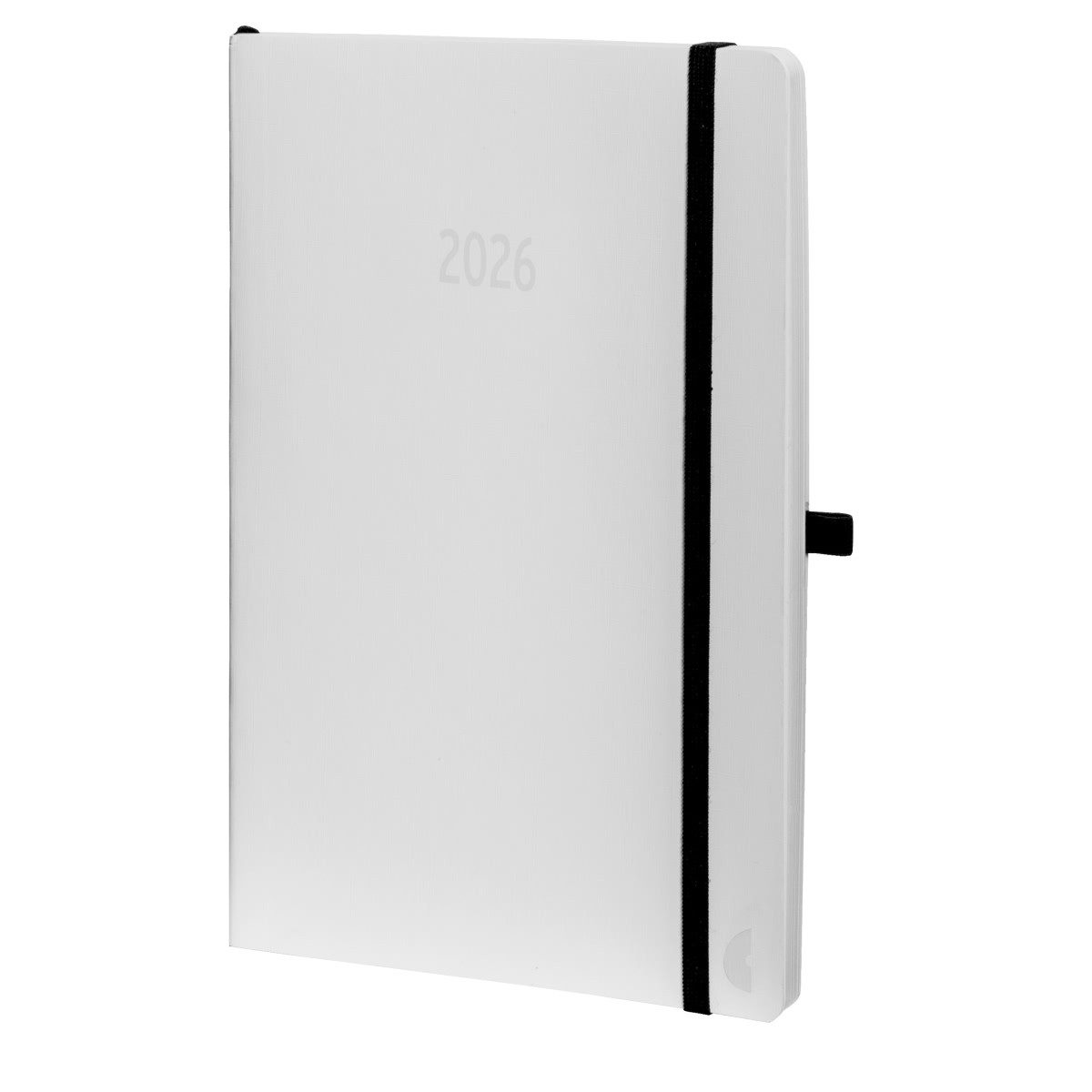 Terminplaner Buchkalender Chronobook Softcover White Edition A5 1 Woche/2 Seiten we
