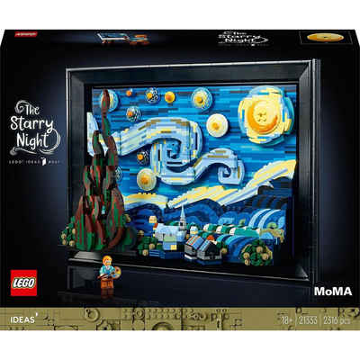 LEGO® Konstruktions-Spielset »LEGO® Ideas 21333 Vincent van Gogh – Sternennacht«