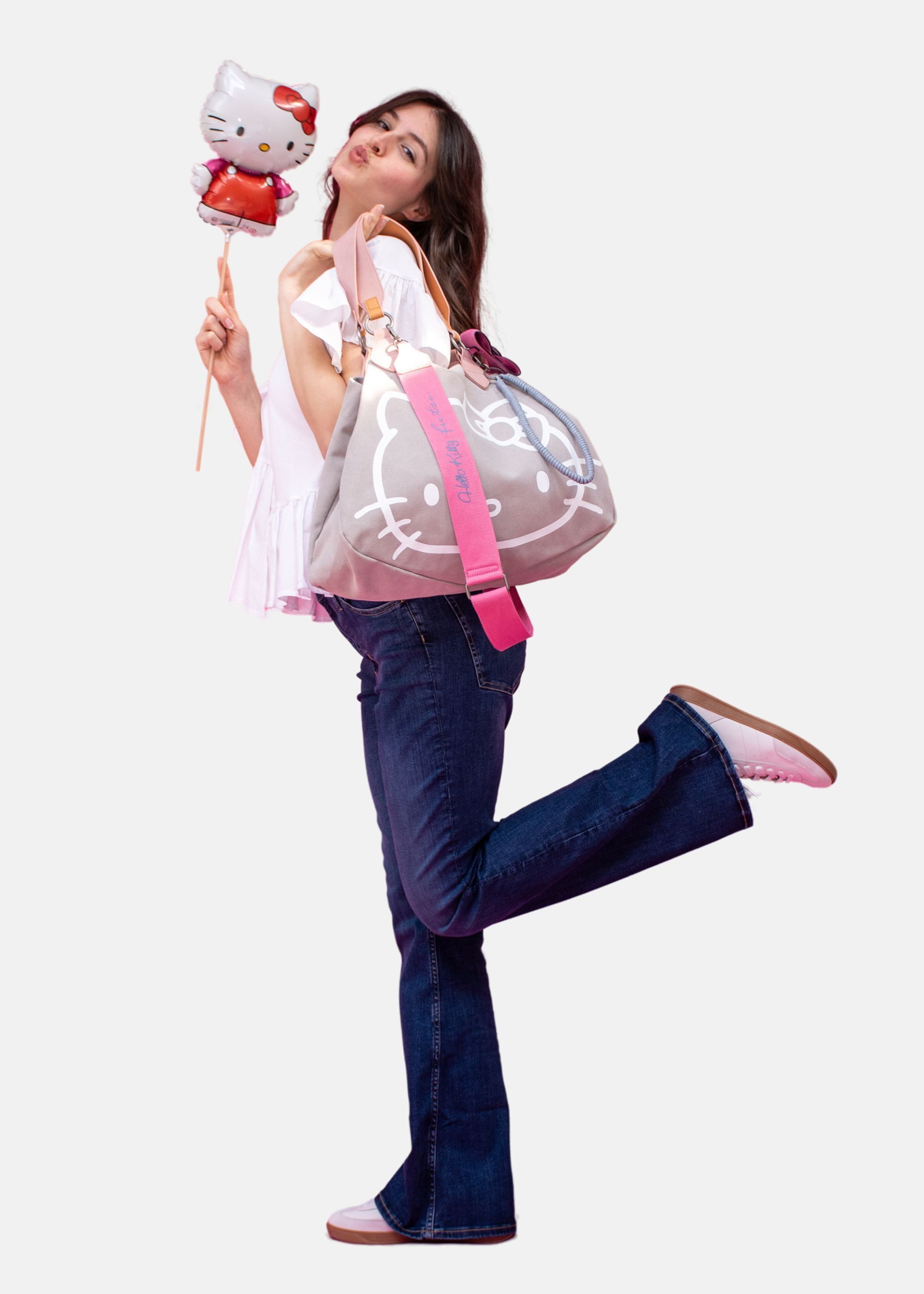 Fritzi aus Preußen Shopper Hello Kitty fritzi Izzy Medium Limited Head, mit Hello-Kitty-Prints