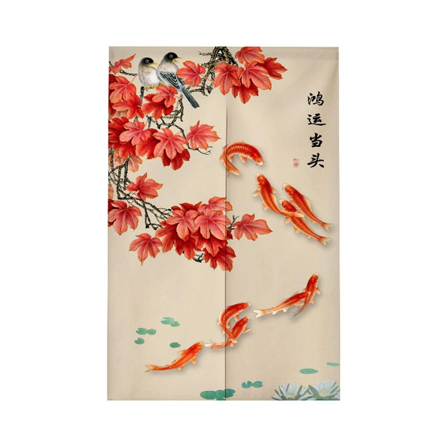 LuxusKollektion Türvorhang Japanischer Türvorhang Ahornblatt (1 St)